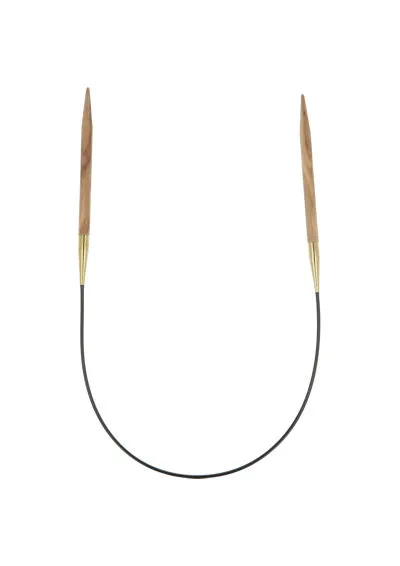 Aiguilles Circulaires addiNature Olive Wood 5,00 mm en 40 cm Aiguilles Circulaires addiNature Olive Wood 5,00 mm en 40 cm