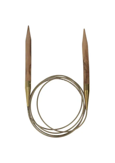 Aiguilles Circulaires addiNature Olive Wood 10,00 mm en 150 cm