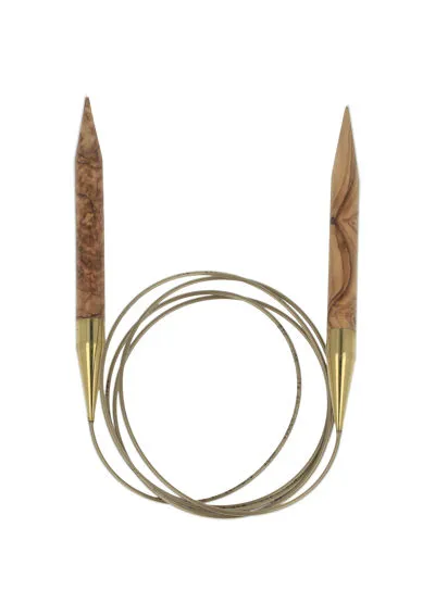 Aiguilles Circulaires addiNature Olive Wood 12,00 mm en 150 cm