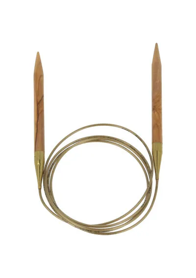 Aiguilles Circulaires addiNature Olive Wood 9,00 mm en 150 cm