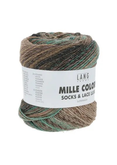 Lang Yarns Mille Colori Socks and Lace Luxe 0205