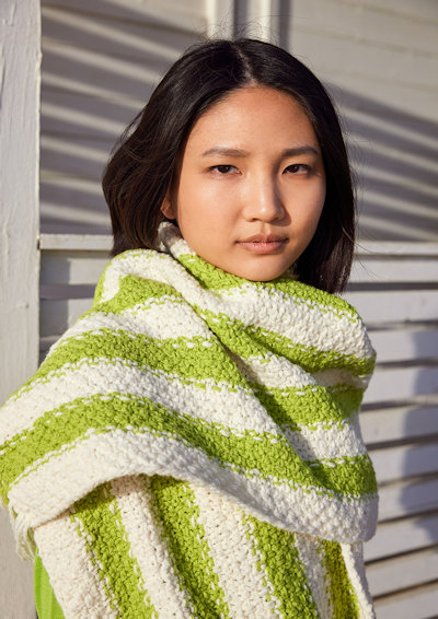 Lang Yarns Wooladdicts 17 27 Echarpe