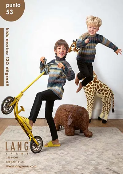 Lang Yarns catalogue Punto 53 KIDS