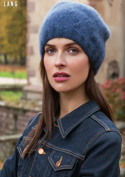 Lang Yarns FAM 244 21 Bonnet en cachemire