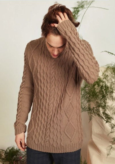 Lang Yarns FAM 265 44 Pullover Homme