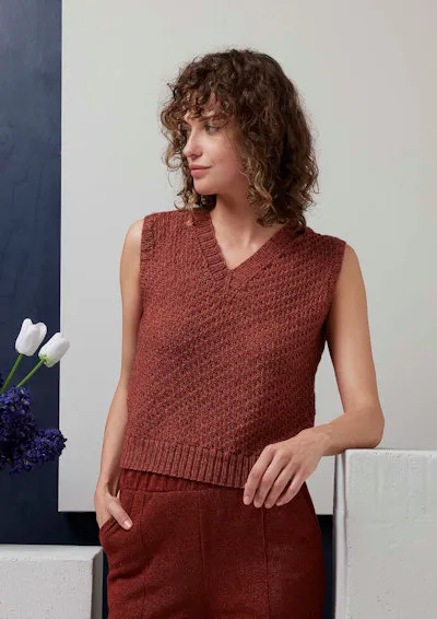 Lang Yarns FAM 288 35 Debardeur