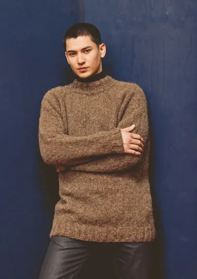 Lang Yarns Punto 89 241 Pullover pour homme
