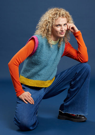 Lang Yarns Punto 93 10a Debardeur