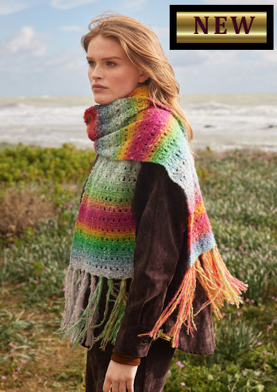 Lang Yarns Punto 98 04 Echarpe